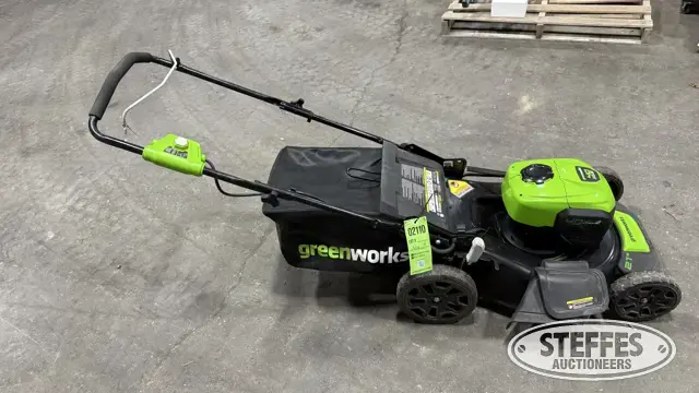 Greenworks cordless lawn mower