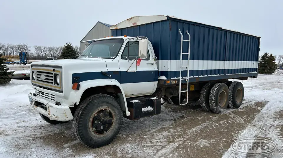 1981 Chevrolet C70 Tandem Boxed Truck
