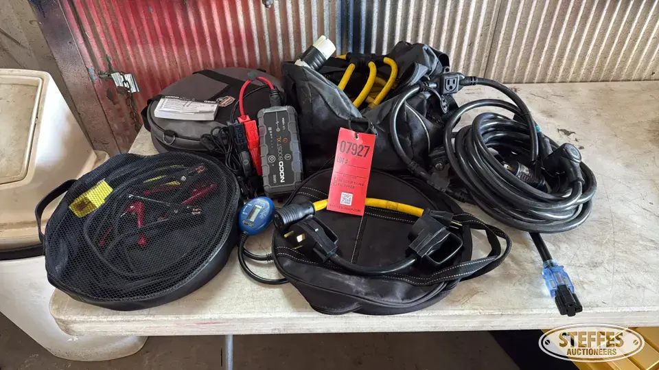 HD extension cords & NOCO battery booster Personal Property