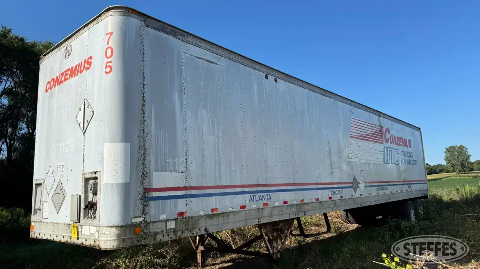 1986 Great Dane 7110TLW Van Trailer