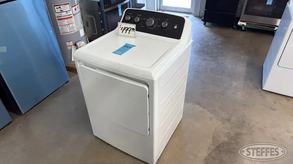 GE GTD48EASW0WB front load dryer Personal Property