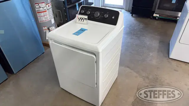 GE GTD48EASW0WB front load dryer