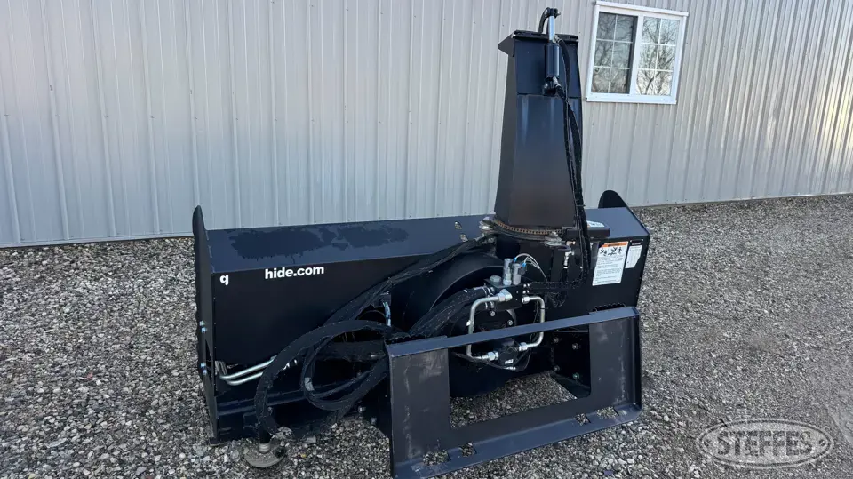 Erskine 2420 Skid Steer Snow Pushers and Snowblower