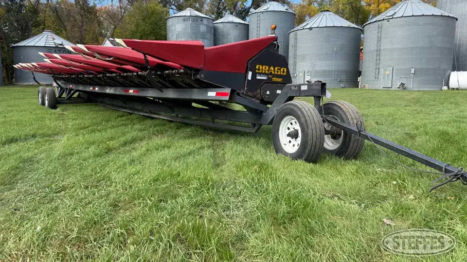 Maurer tandem axle header trailer