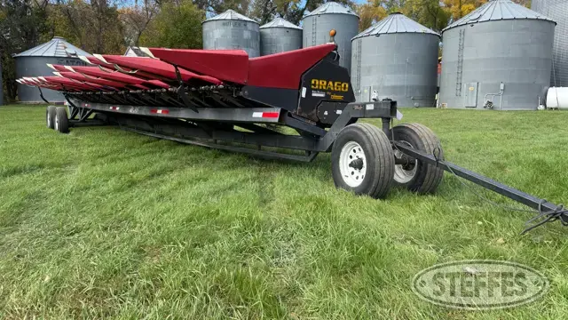 Maurer tandem axle header trailer