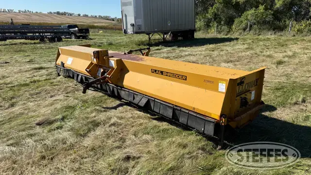 Alloway flail shredder