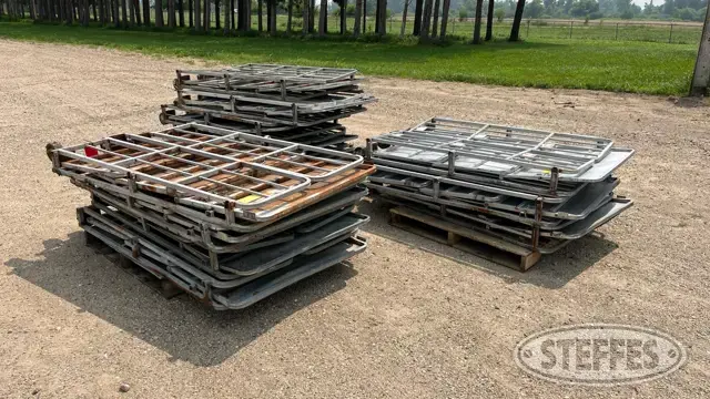 (12) Rolling shelves