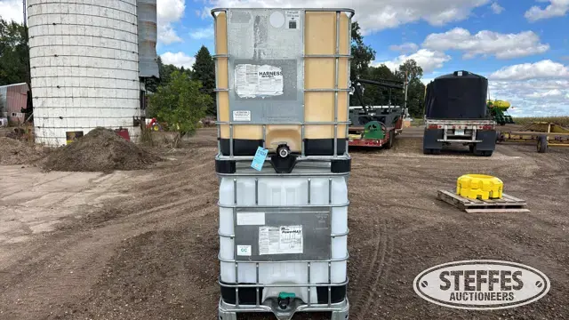 (2) 250 gal. chemical totes