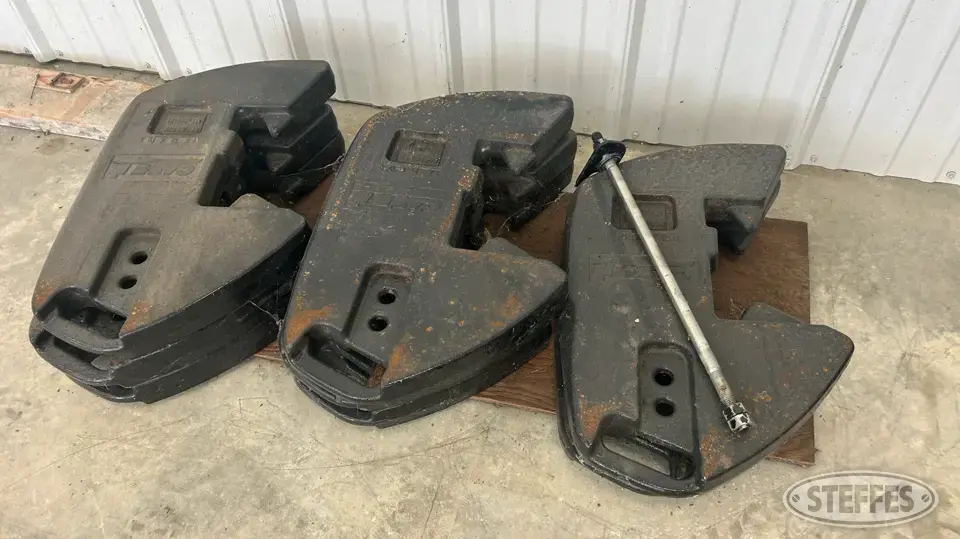 Case IH suitcase weights Farm Support Item