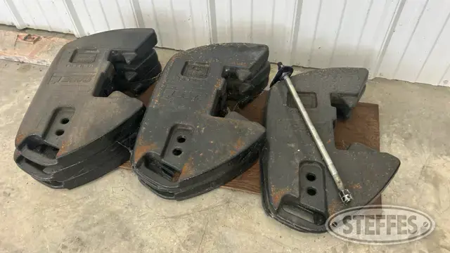 Case IH suitcase weights