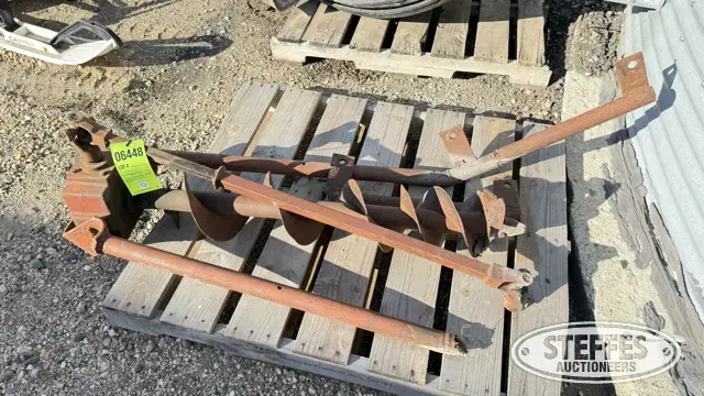 Ottawa 3 pt. post hole auger