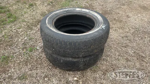 (2) 185/70R14 tires
