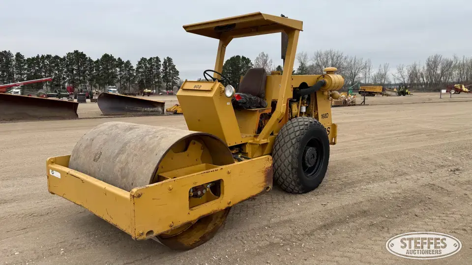 Bros 168D Self-Propelled Smooth Drum Compactor