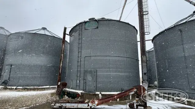 Circle grain bin