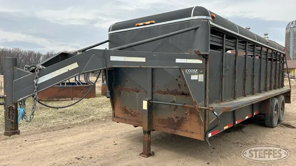 Coose livestock trailer Gooseneck Livestock Trailer