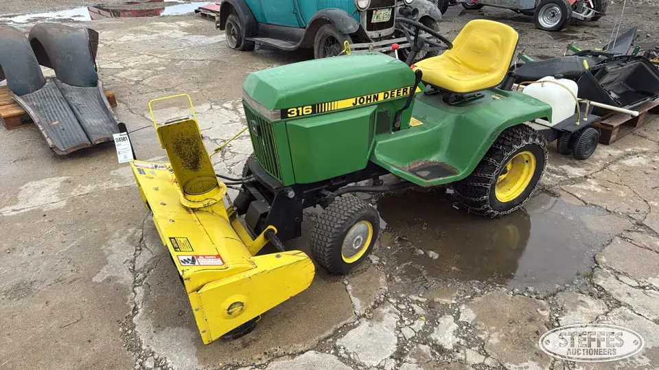John Deere 316 Lawn and Garden Accessory