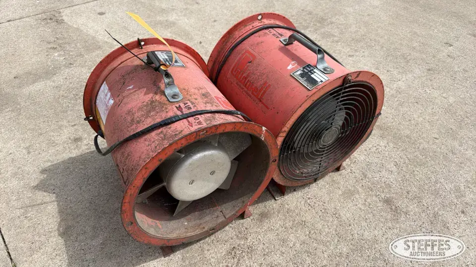 (2) Caldwell F12-751 aeration fans
