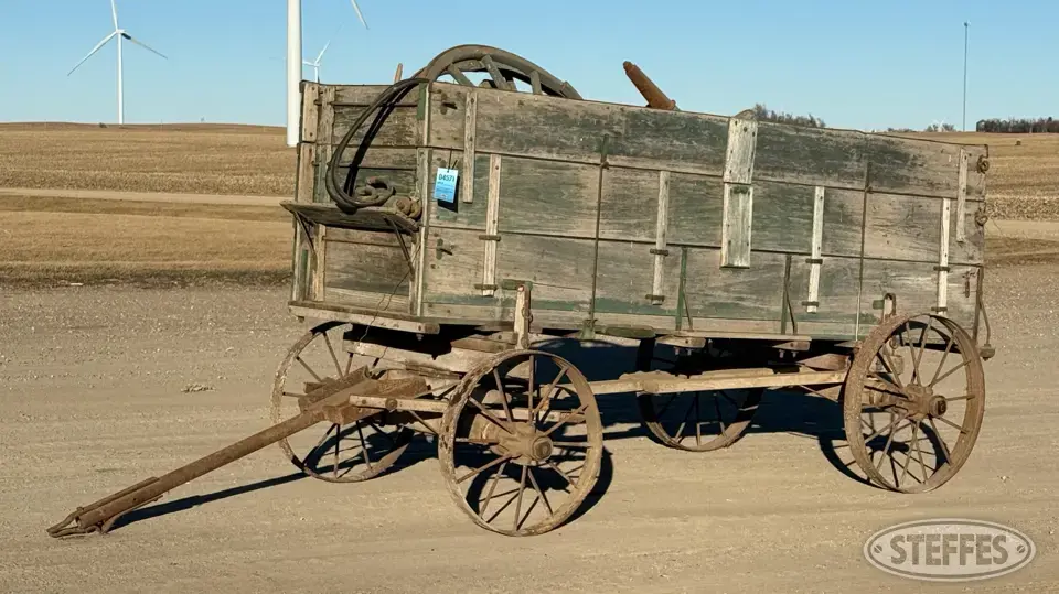 Barge box wagon