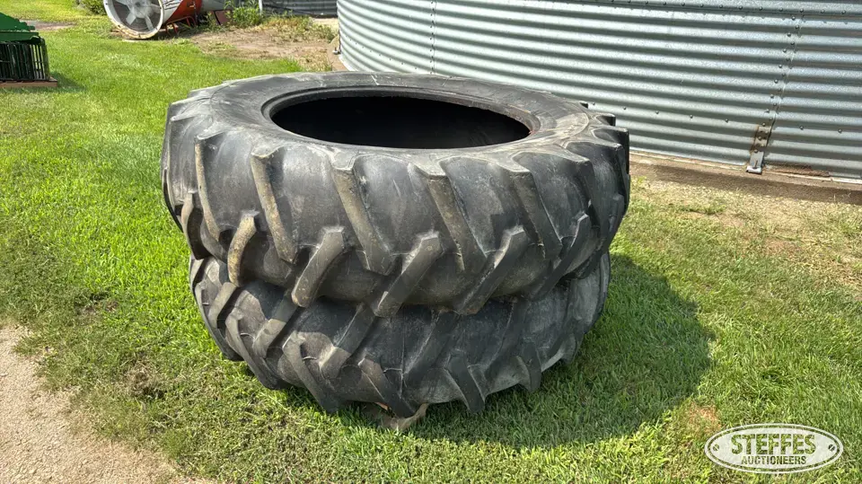 (2) 18.4-38 Firestone tires Tractor-Implement Tire