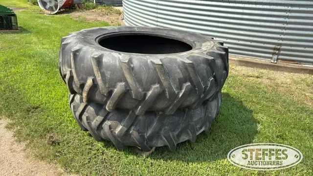 (2) 18.4-38 Firestone tires