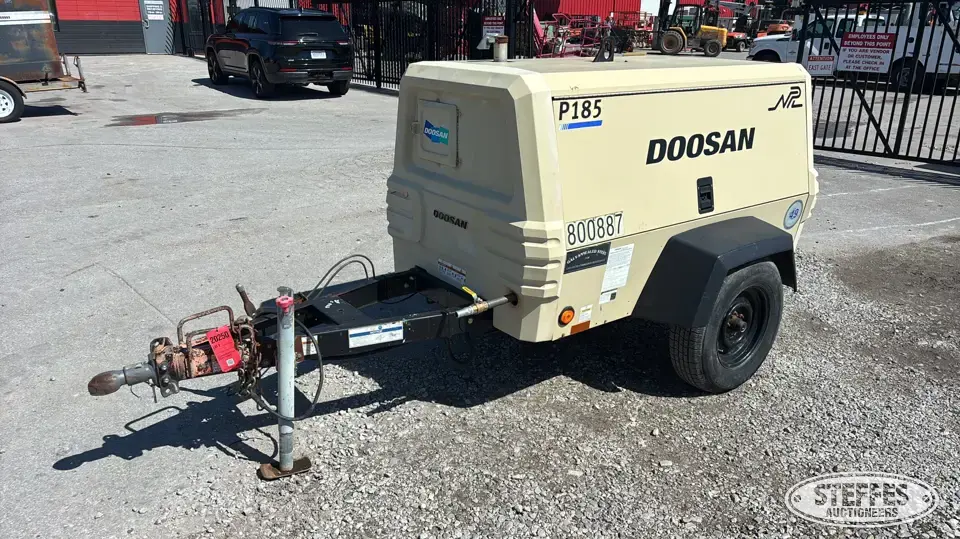 2015 Doosan P185WDZ-14F Air Compressor