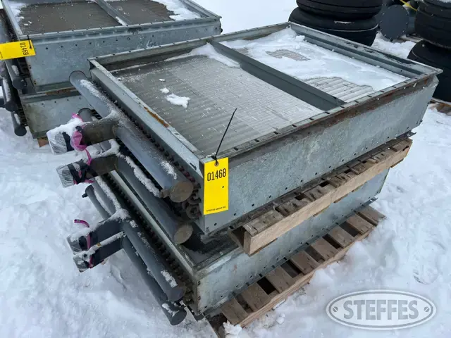 (2) Trane hydronic bin heaters