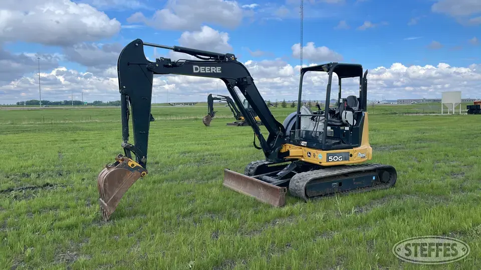 2015 Deere 50G Mini-Excavator