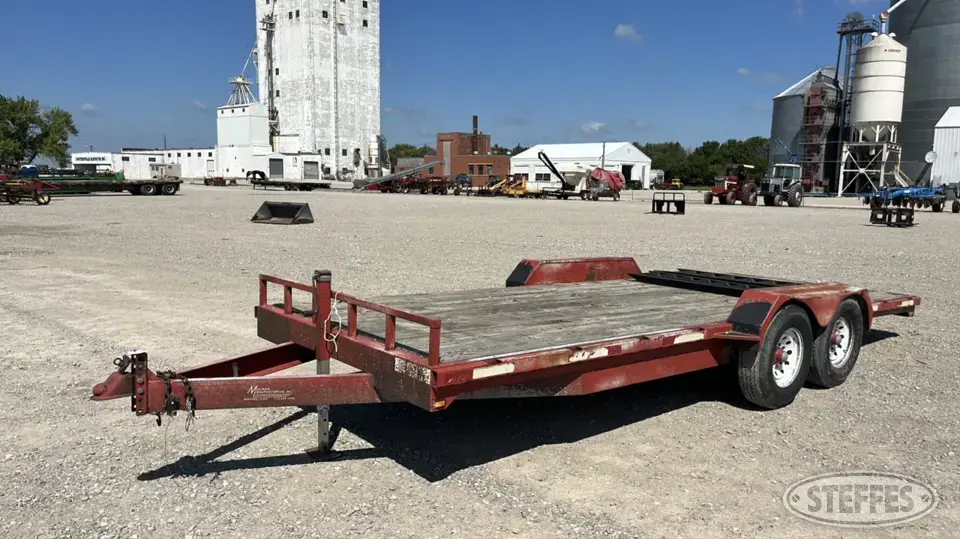 1998 Maurer Manufacturing Utility Trailer