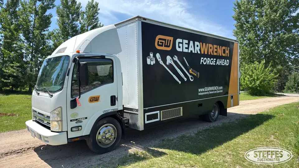 2010 Isuzu NQR Single Axle Boxed Truck
