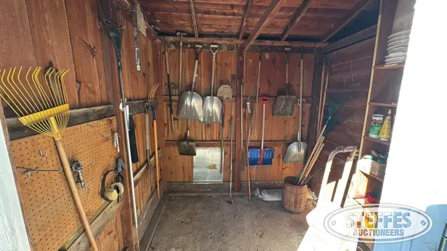 Contents of shed