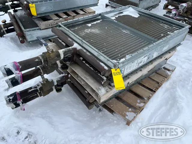 (2) Trane hydronic bin heaters