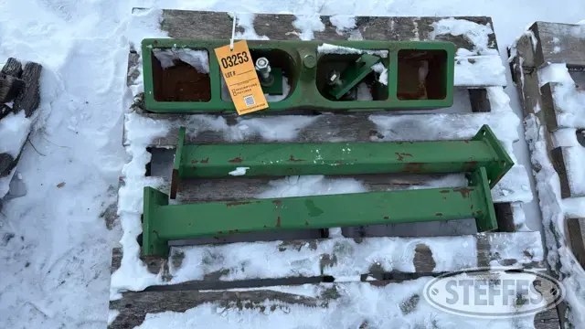 John Deere rear weight bracket