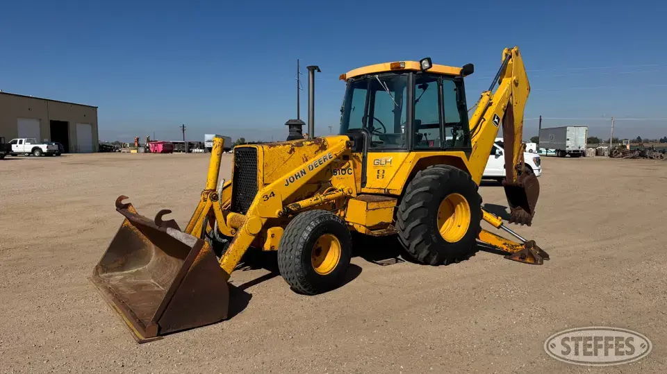 1986 Deere 510C Loader Backhoe