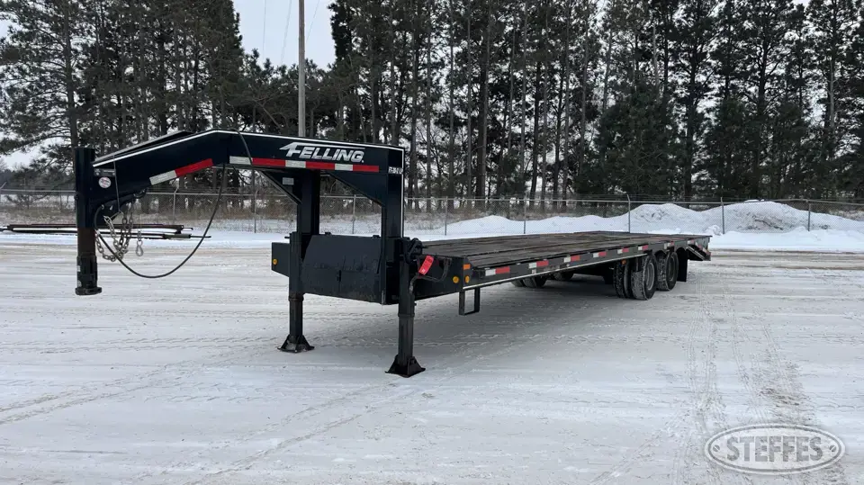 2014 Felling FT-20-2-LP Flatbed Trailer