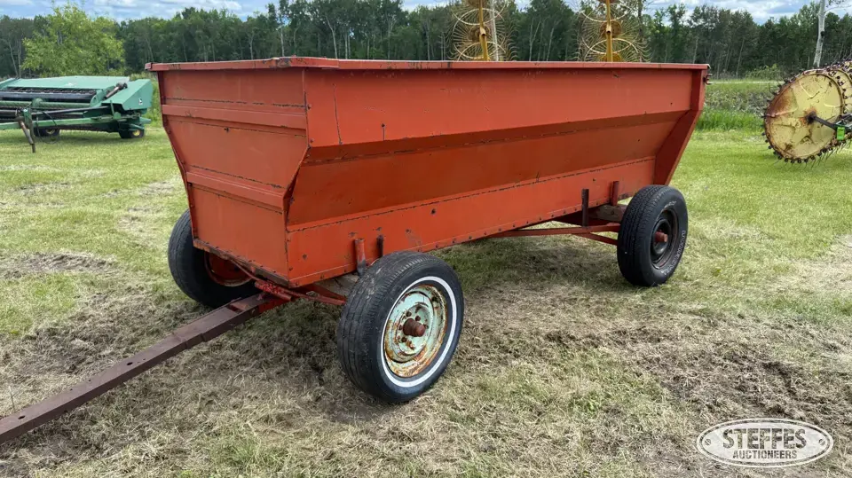 Barge box wagon