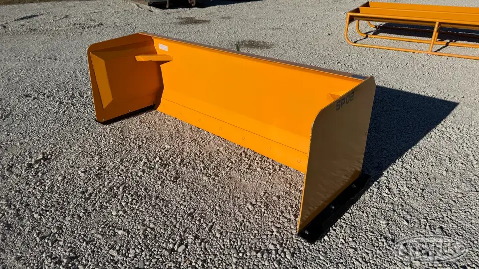 2026 Industrias America SP08 Skid Steer Snow Pushers and Snowblower