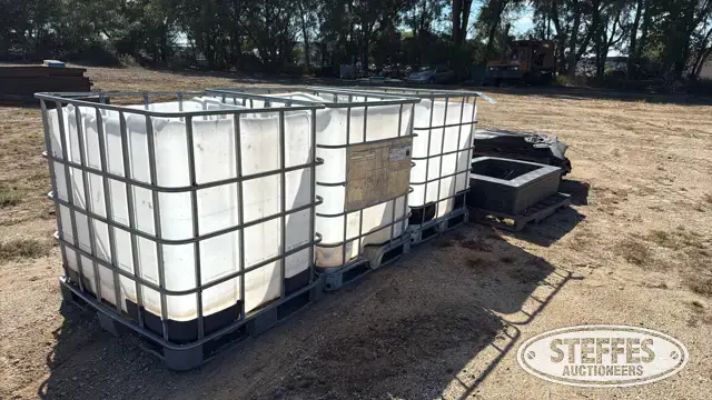 Poly totes & poly tarp
