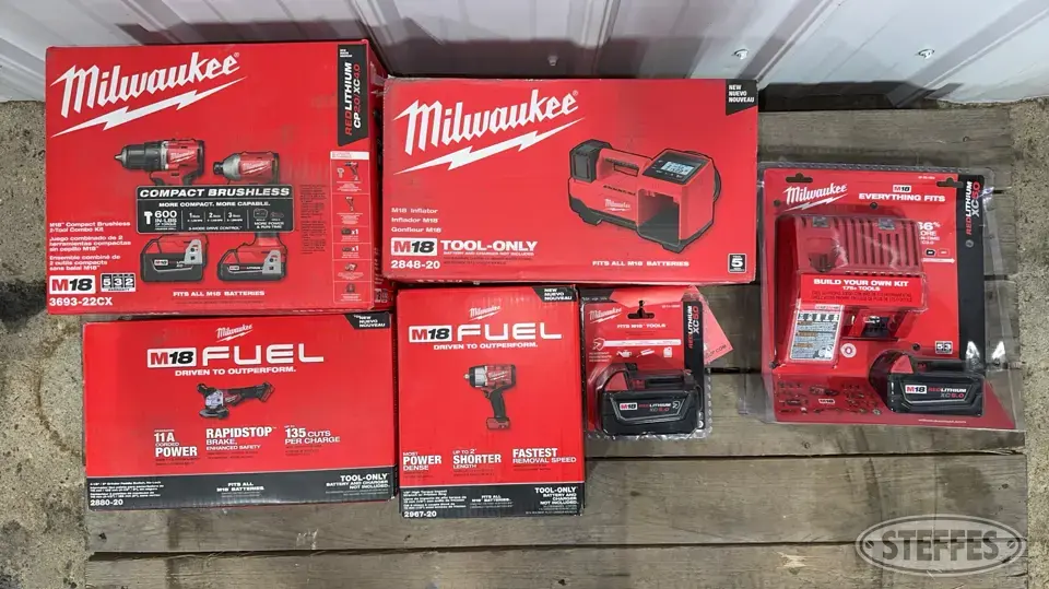 Asst. Milwaukee cordless tools General Tools and Shop Supply