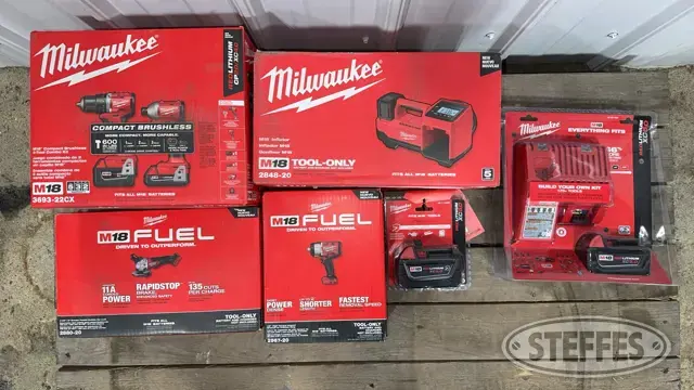 Asst. Milwaukee cordless tools