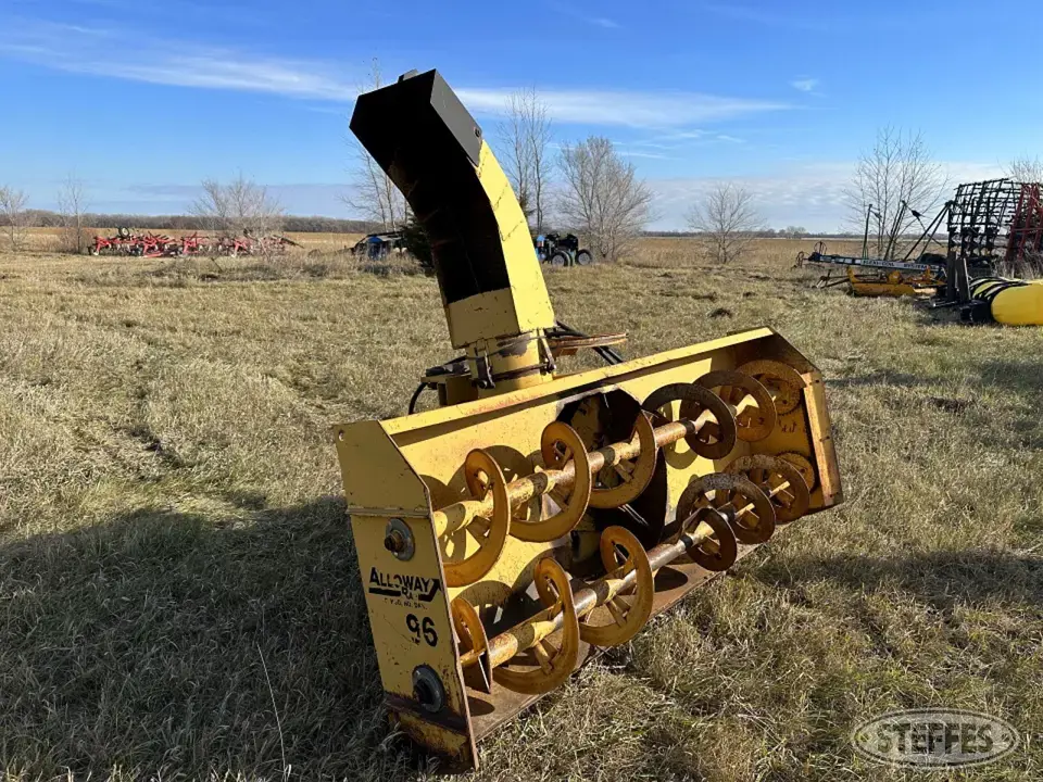 Alloway 3 Pt. Snowblower