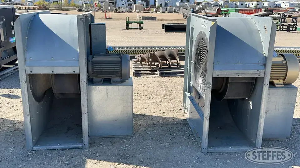 (2) Caldwell C30-2532 aeration fans