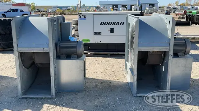 (2) Caldwell C30-2532 aeration fans