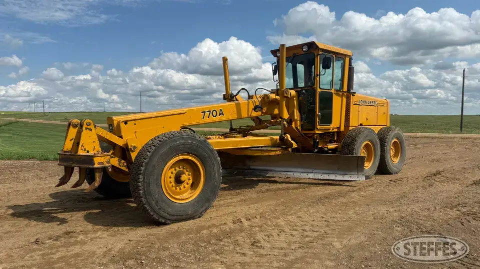 1979 John Deere 770A Motor Grader