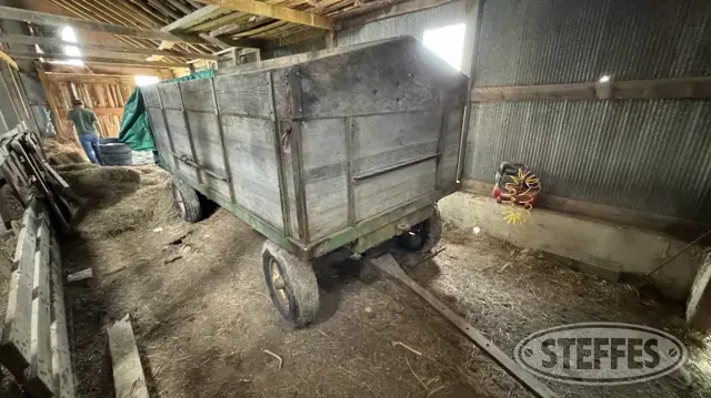 Wooden Barge Box Wagon