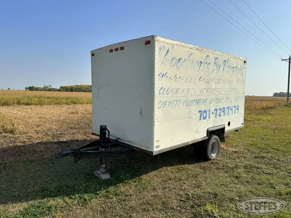 Shop-built Enclosed Cargo Trailer