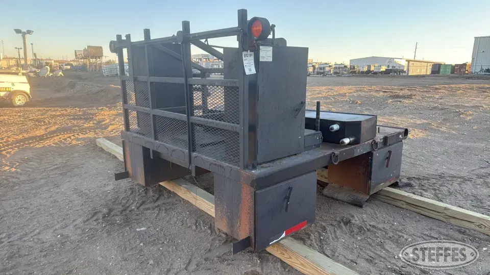 Shop-built flatbed Construction Support Item