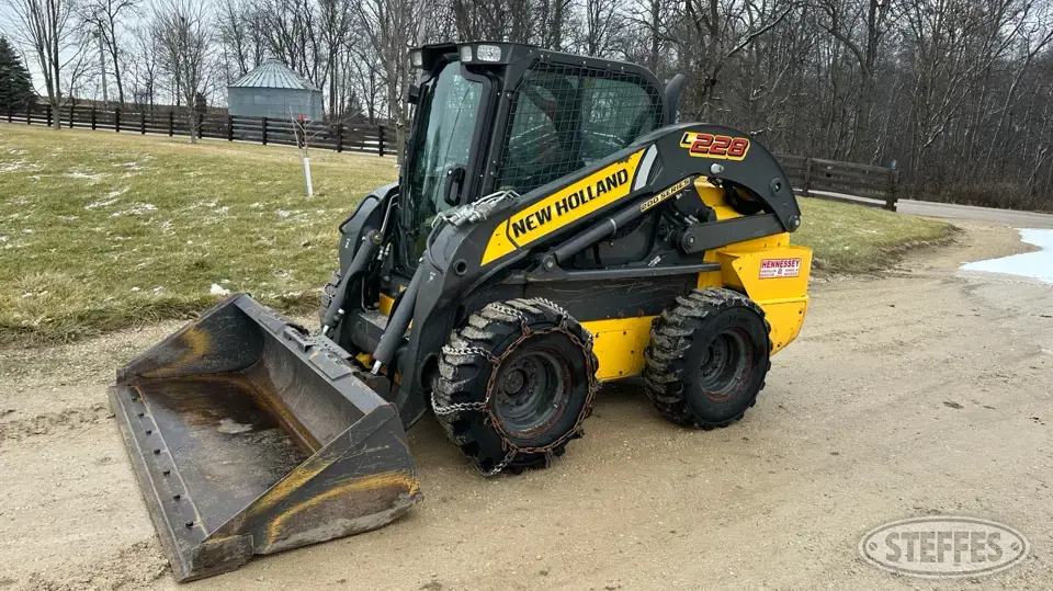 2017 New Holland L228 200 Series Wheeled Skid Steer