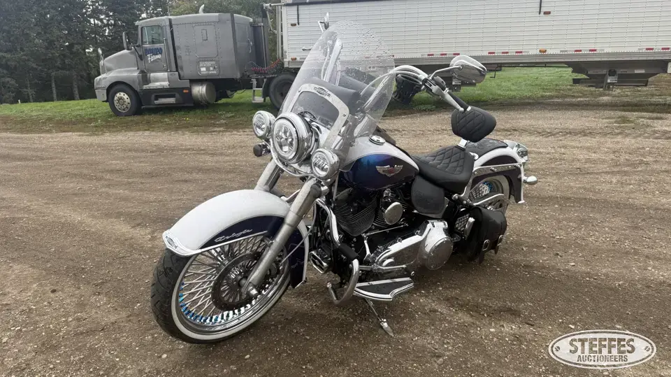 2010 Harley Davidson SofTail Deluxe Motorcycles and Scooter