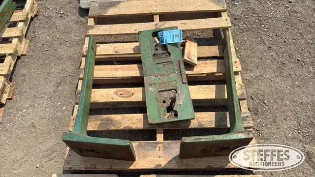 John Deere weight brackets & slab weight