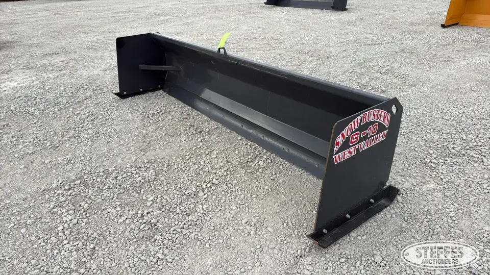 2026 Industrias America G10 Skid Steer Snow Pushers and Snowblower